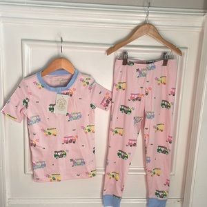The Beaufort Bonnet TBBC girls golf pajamas size 6 NWT